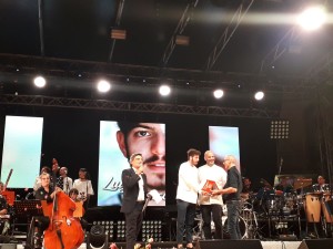 momento della premiazione