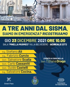 locandina convegno sisma 23dic21